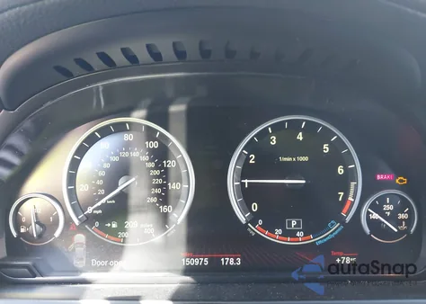 2012 BMW 740I z USA, uszkodzony, nr VIN WBAKA4C58CDS99459